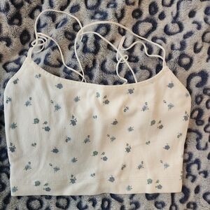Gilly Hicks Ribbed Crop Top
